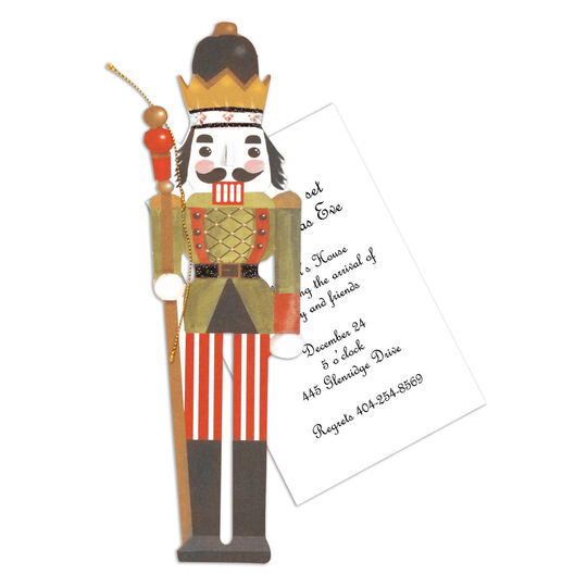 Nutcracker Die-cut Invitations